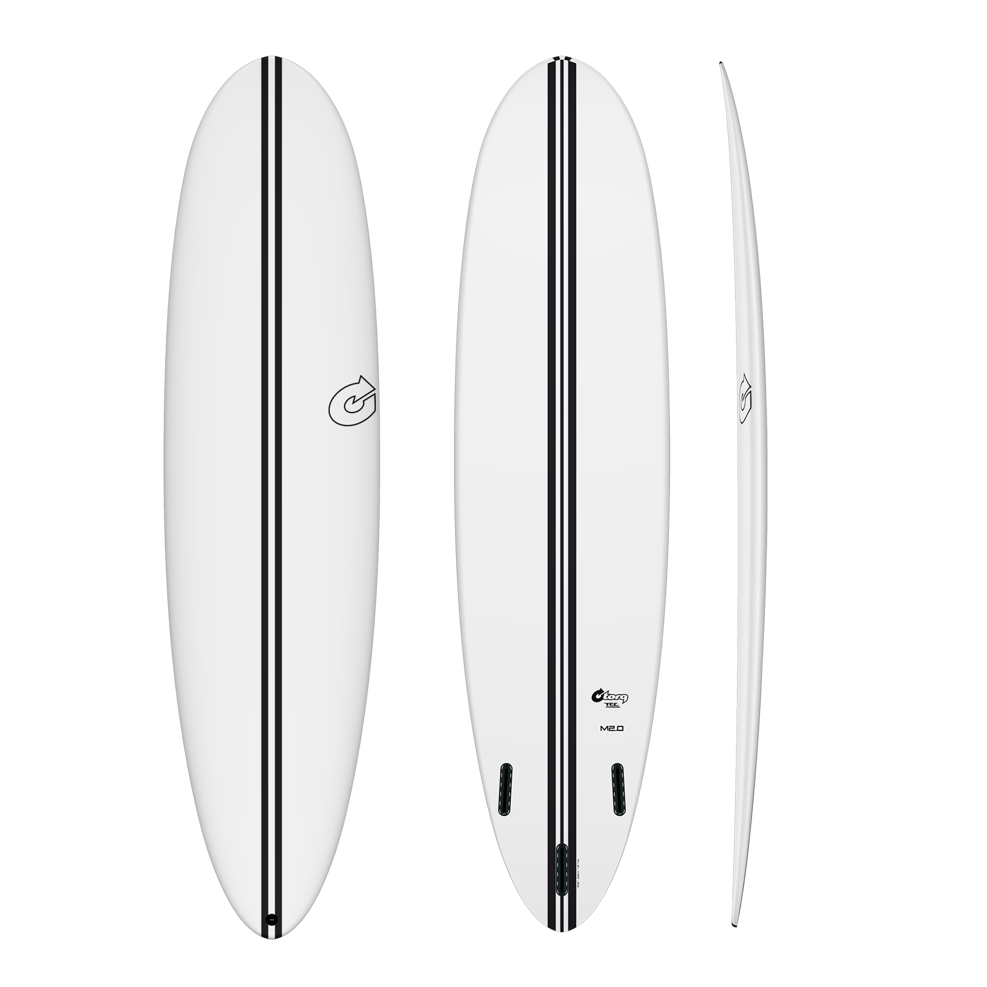 Torq M2.0 TEC Clear 7'0 Mid-length rental surfboard